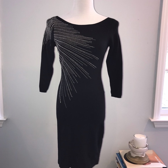 Marciano Dresses & Skirts - MARCIANO | LILIANA EMBELLISHED KNIT SEXY DRESS